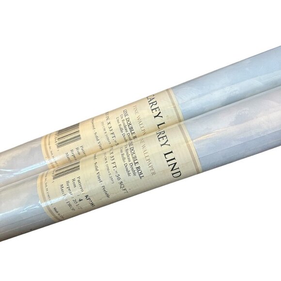 Carey Lind Fine Wallpaper KP7381 Discontinued Double Roll 20.5" x 33 Ft NEW x 2 - Picture 6 of 8